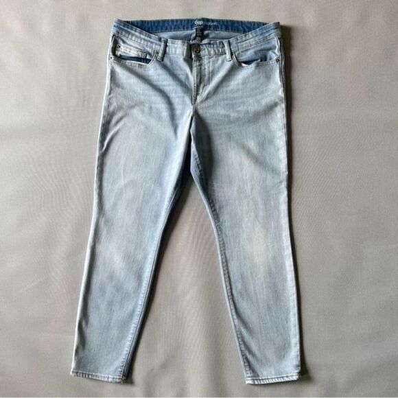 Gap Light Wash Legging Stretch Jeans Women’s Size 14 - Picture 1 of 9